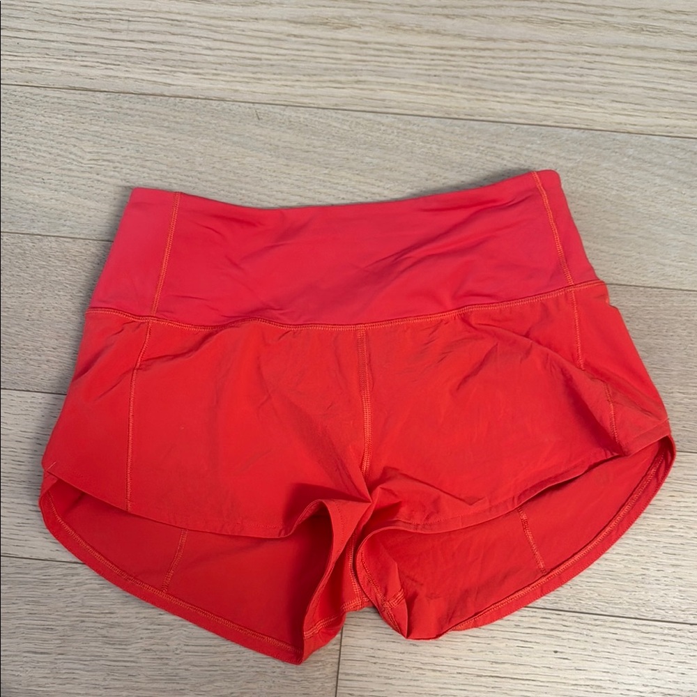 Lululemon speed shorts